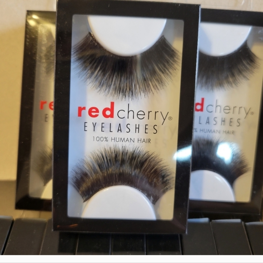 Red cherry eyelashes 36pack #101